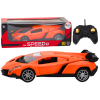 Coche Deportivo RC Naranja 1:16 Control Remoto