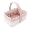 Cesta Canastilla 22.5x29x29 Cm Calma Rosa - Cambrass