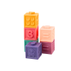 Bloques Educativos Suaves Animales Números Letras Coloridos 12 Pcs