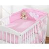 Protector de Cuna My Sweet Baby Hearts Pink - Bumper Universal - imagen 2