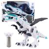Robot Dinosaurio Control Remoto con Alas, Luces y Sonidos