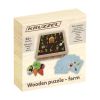 Puzzle de Madera Kruzzel - Juego 2 en 1 para Niños - imagen 2
