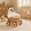 Carrito de Muñecas My Sweet Baby Chiara de Mimbre Natural - imagen 2