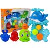 Kit de Baño Delfín con Animales Marinos de Plástico