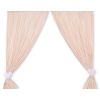 Cortinas para habitación de bebé My Sweet Baby - Corazones colgantes