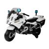 Moto eléctrica BMW Policía blanca para niños