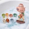 Juguete de baño submarino con tazas y ventosas - 9 piezas