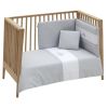 Jgo 2 Pcs.f.nordica Cuna 70 Mini Windsord Gris 110x170x3 Cm - Cambrass