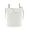 Bolso maternal Bohem Regent Cambrass color crema, vista frontal