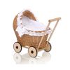Carrito de Muñecas My Sweet Baby Chiara de Mimbre Natural