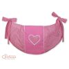 Bolsa de Juguetes My Sweet Baby - Corazones Rosa Oscuro