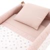 Minicuna Tijera Madera Calma Rosa/natural 55x87x74 Cm - Cambrass - imagen 2