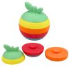 Juego de juguetes sensoriales de goma para toddlers, 16 piezas