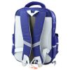 Mochila Escolar con Parches de Dinosaurios Azul Marino 39x27x15cm