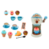 Juego de Café y Helados con Máquina de Helados