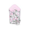 Nido para Bebé Doble Cara con Lazo - My Sweet Baby Peony Flower Pink