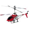 Detalles del helicóptero SYMA S107H con hélices flexibles y construcción duradera.
