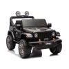 Jeep Rubicon 4x4 DK-JWR556 Vehículo a batería 24V Negro