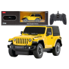 Coche RC JEEP Wrangler JL Rubicon Amarillo 1:24