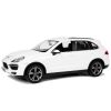 Coche de Control Remoto Porsche Cayenne Rastar Blanco 1:14