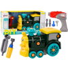Locomotora de Caricatura Verde para Desmontar DIY