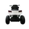 Vehículo eléctrico Quad BDM0906 con ruedas Pumped - Blanco