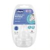 Biberón Chicco Perfect5 Silicona Rápido 4M + 2 Piezas