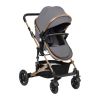 Carrito de bebé 3en1 Kikkaboo Amaia Gris Claro 2024 - imagen 3