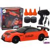 Coche Deportivo Teledirigido 1:24 Naranja con Ruedas Intercambiables