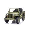 Coche Eléctrico JH-103 Verde Oliva 4x4