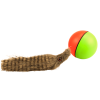 Pelota Interactiva con Cola de Hurón para el Baño