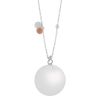 Llamador de Ángeles Proudmama Olivia Silver/Moonstone