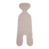 Almohadilla antisudor Sensillo en color cappuccino, ideal para sillas de coche.