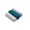 Pañales de Muselina Azul Sensillo - Pack de 3 Piezas