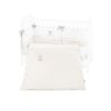 Juego de cama bordado Kikkaboo 2 piezas Dream Big Beige