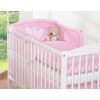 Juego de Cuna 3 Piezas My Sweet Baby - Corazones Colgantes Rosa
