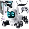 Robot perro interactivo TOOBY Lean Toys con luces LED, vista frontal