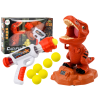 Juego de Tiro de Dinosaurio con Pistola de Pelotas