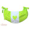 Bolsa de Juguetes My Sweet Baby - Corazones Colgantes Verde