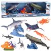 Juego de Figuras de Animales Marinos con Elementos Móviles
