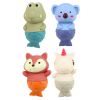 Set de Juguetes de Baño con Animales y Barcos de Goma 13 pcs
