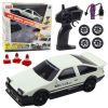 Coche Deportivo RC Blanco con Ruedas Intercambiables