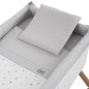 Minicuna Tijera Madera Ardi Gris/natural 55x87x74 Cm - Cambrass - imagen 2