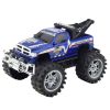 Vehículo de rescate todoterreno con tracción trasera azul 27cm