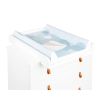 Cambiador suave de PVC Kikkaboo Little Fox 70x50cm - imagen 3
