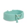 Cesta Moisés para Muñecas Boho My Sweet Baby - Algodón Mint