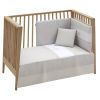Jgo 2 Pcs.colcha I-v. Cuna 70 Mini Windsord Crudo 70x140x3 Cm - Cambrass