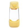 Botella deportiva B.box de Tritan en color amarillo con diseño ergonómico