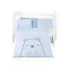Juego de cama 6 piezas Kikkaboo Bear with me Azul