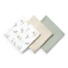 Paquete de 3 Pañales Muselina Crinkle Babyono - Verde - imagen 2